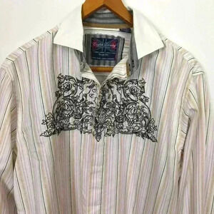 English Laundry Multi-Color XL Designer Shirt